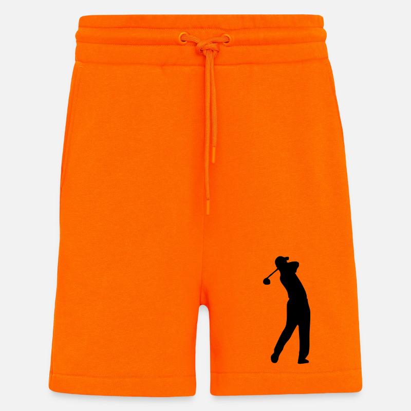 golf - Shorts - made by SPREAD - SUNSET ORANGE
