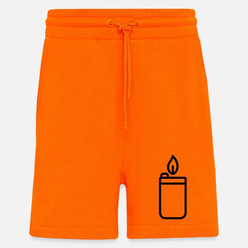 lighter - Shorts - made by SPREAD - SUNSET ORANGE