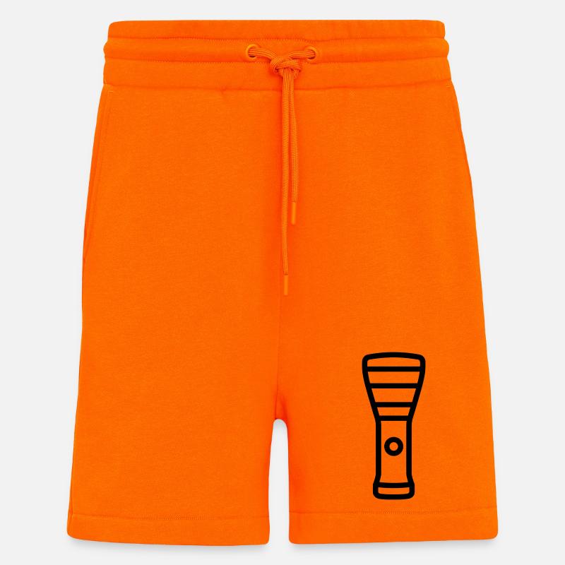 Flashlight - Shorts - made by SPREAD - SUNSET ORANGE