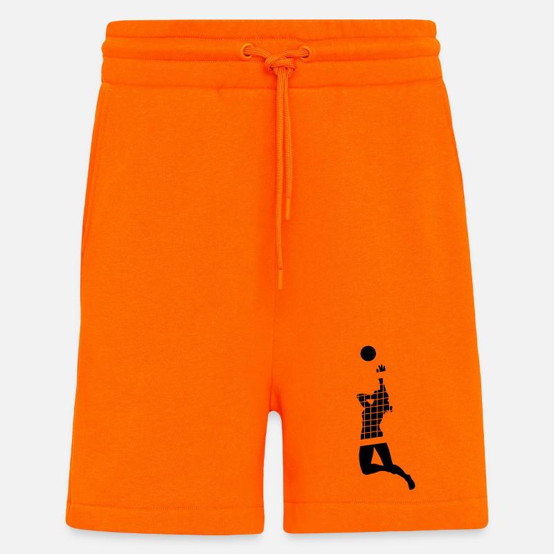 Volleyball - Shorts - made by SPREAD - SUNSET ORANGE