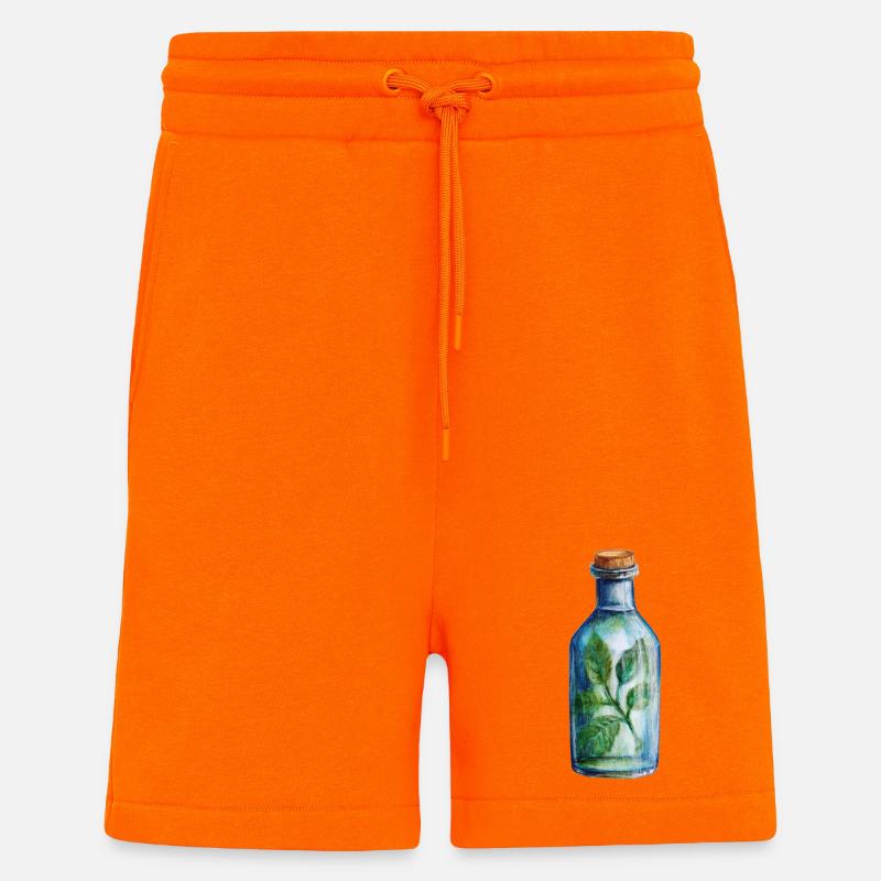 Herb Witch Cocktailtime Magic Design - Shorts - made by SPREAD - SUNSET ORANGE