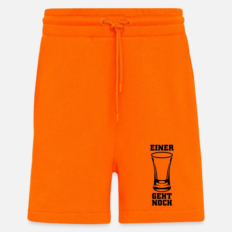 Einer geht noch Schnaps - Shorts - made by SPREAD - SUNSET ORANGE
