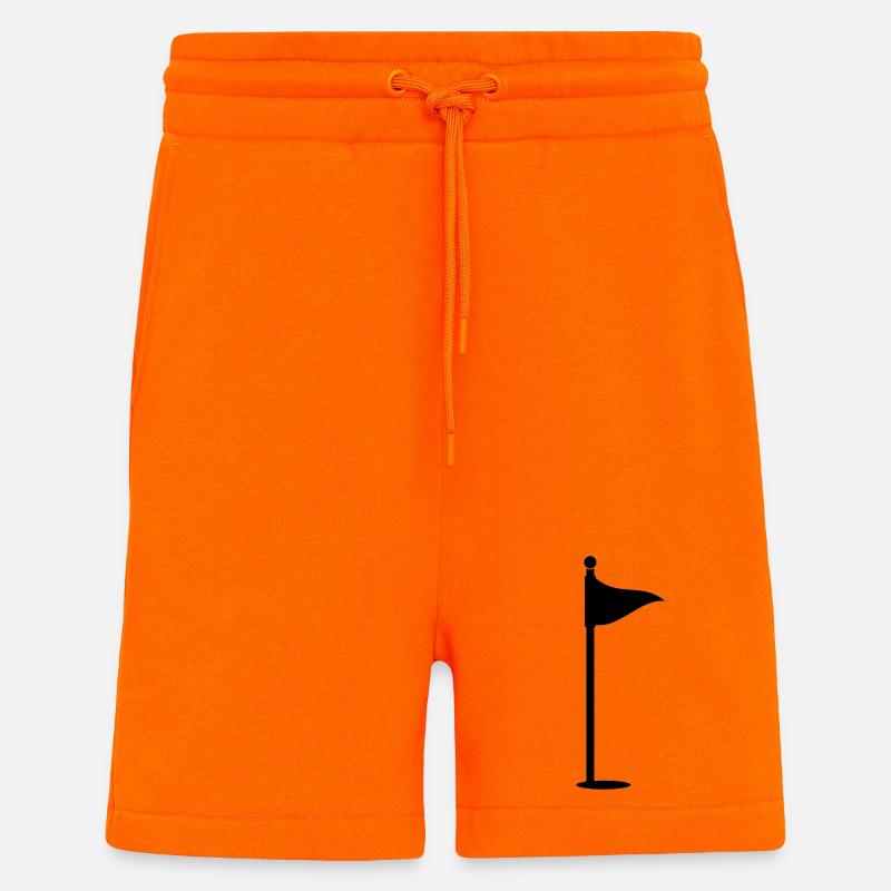 Golfflagge - Shorts - made by SPREAD - SUNSET ORANGE