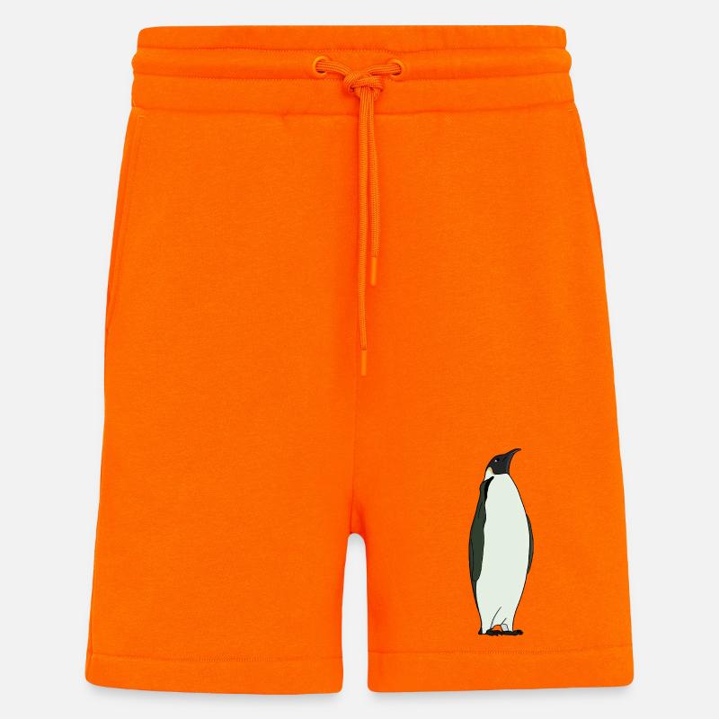 Ein entzückender Kaiserpinguin - Shorts - made by SPREAD - SUNSET ORANGE