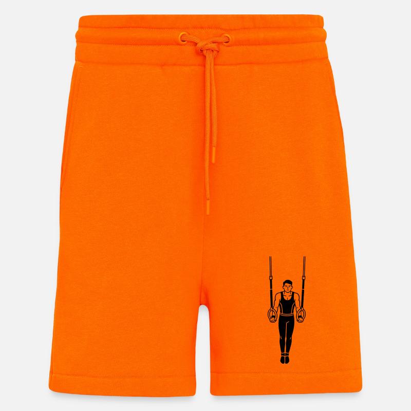 Turnringe - Shorts - made by SPREAD - SUNSET ORANGE
