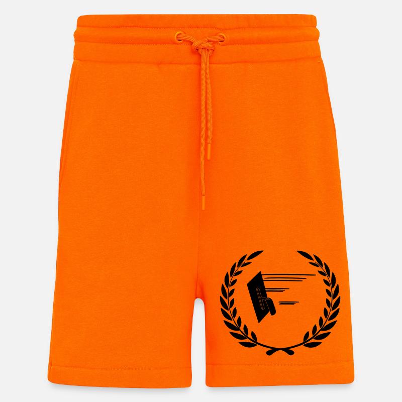Plastering tools for plasterer - Shorts - made by SPREAD - SUNSET ORANGE