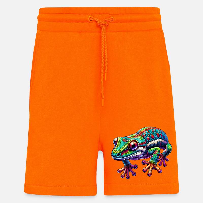 Gecko - Short bio décontracté fabriqué en UE - SUNSET ORANGE