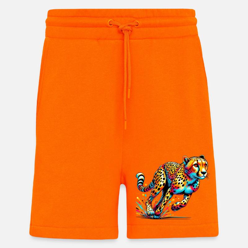 Gepard - Shorts - made by SPREAD - SUNSET ORANGE
