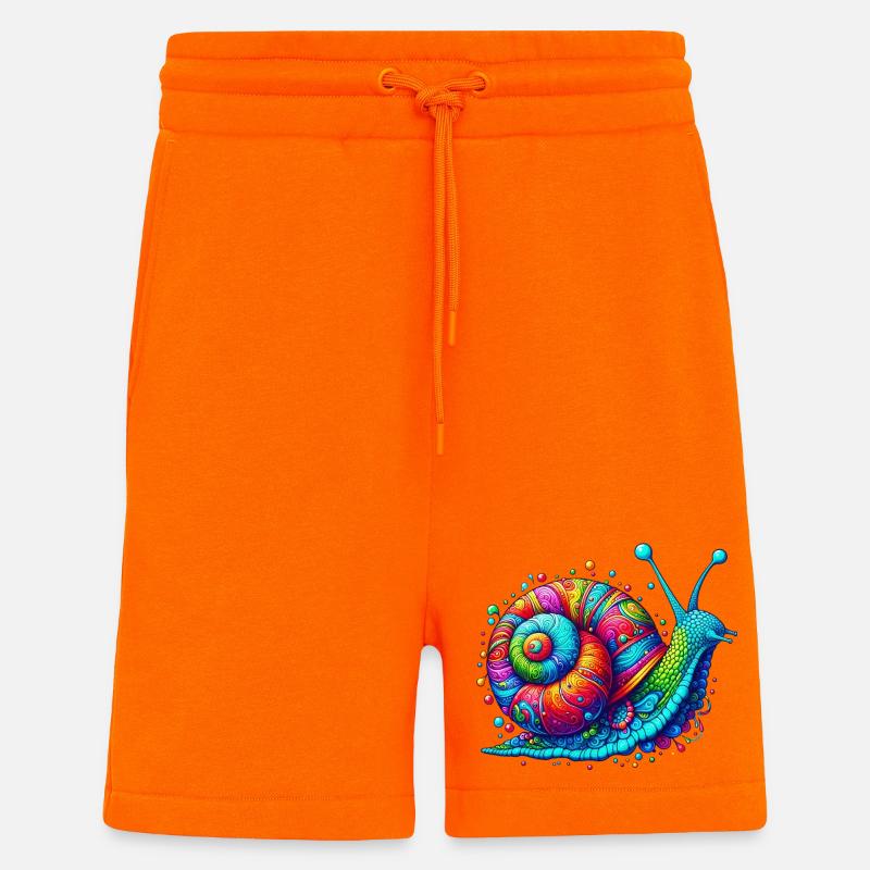 Schnecke - Shorts - made by SPREAD - SUNSET ORANGE