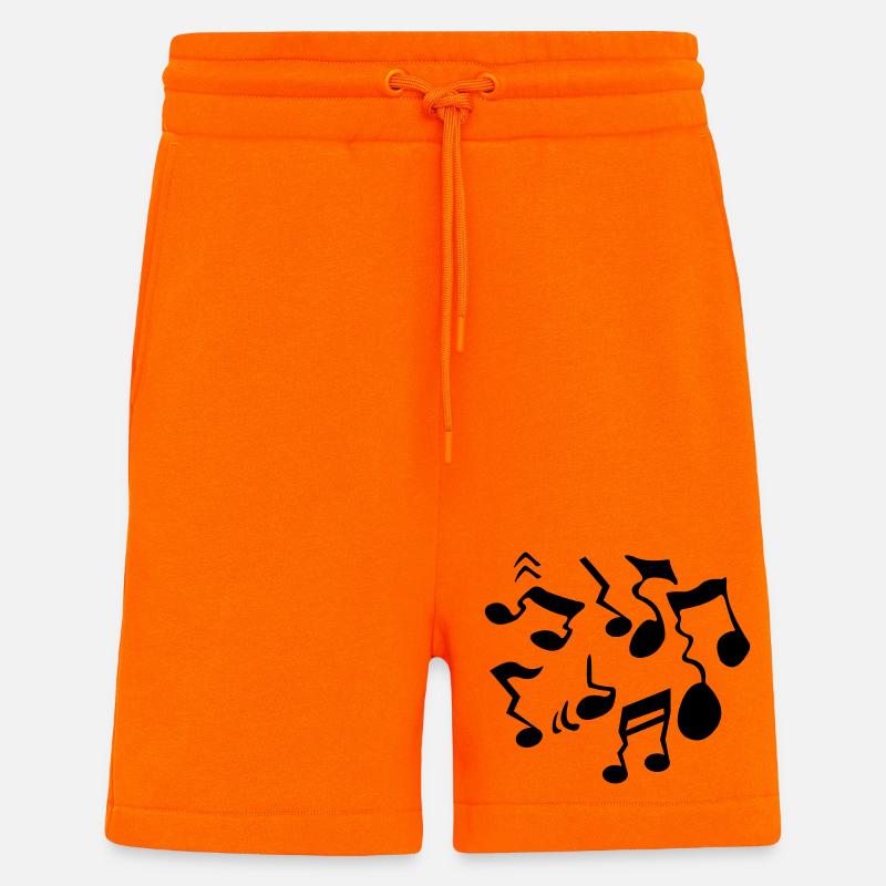 Falsche Töne - Shorts - made by SPREAD - SUNSET ORANGE