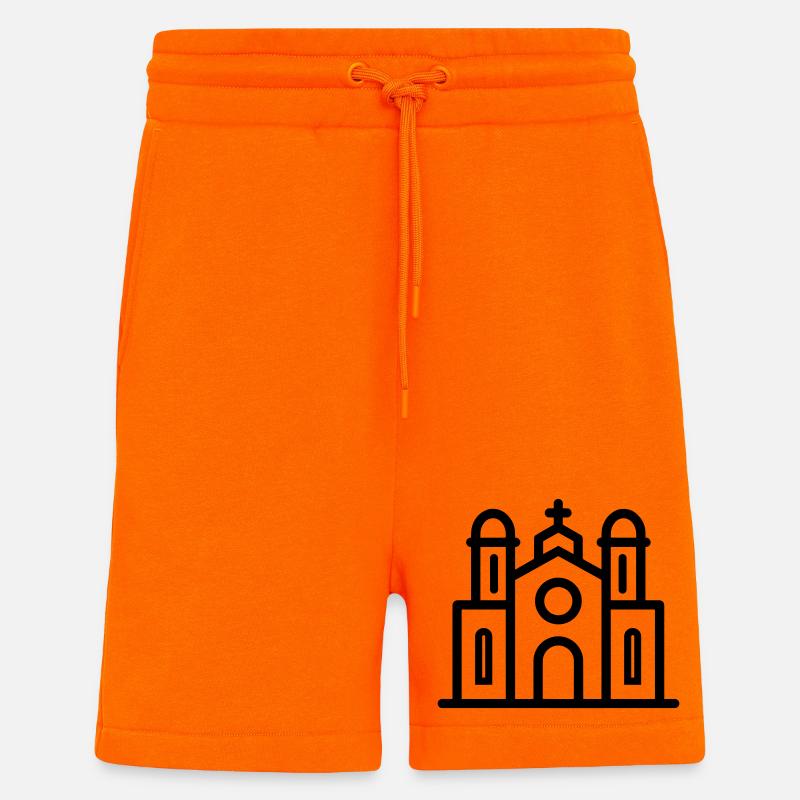 Kathedrale - Shorts - made by SPREAD - SUNSET ORANGE