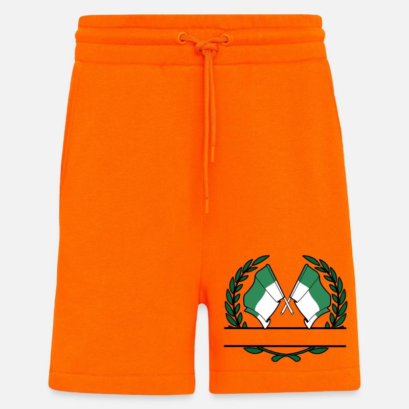 Vlieland Laurel Custom – Island Edition - Shorts - made by SPREAD - SUNSET ORANGE