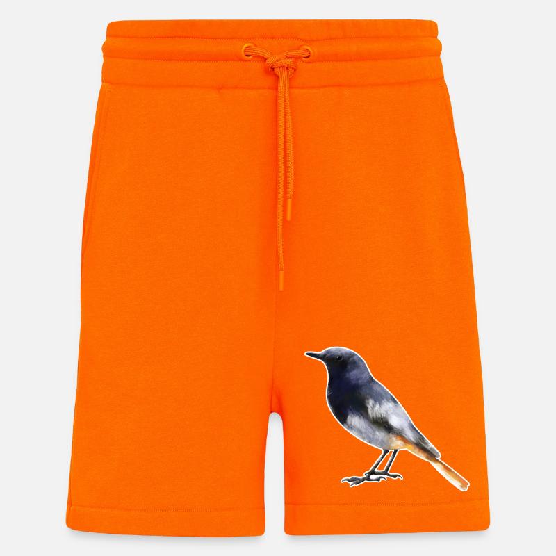Redstart.1 - Short bio décontracté fabriqué en UE - SUNSET ORANGE