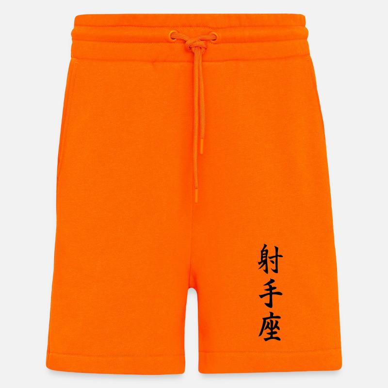 Sternzeichen Schütze - Shorts - made by SPREAD - SUNSET ORANGE