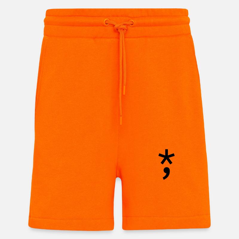 Strichstern - Shorts - made by SPREAD - SUNSET ORANGE