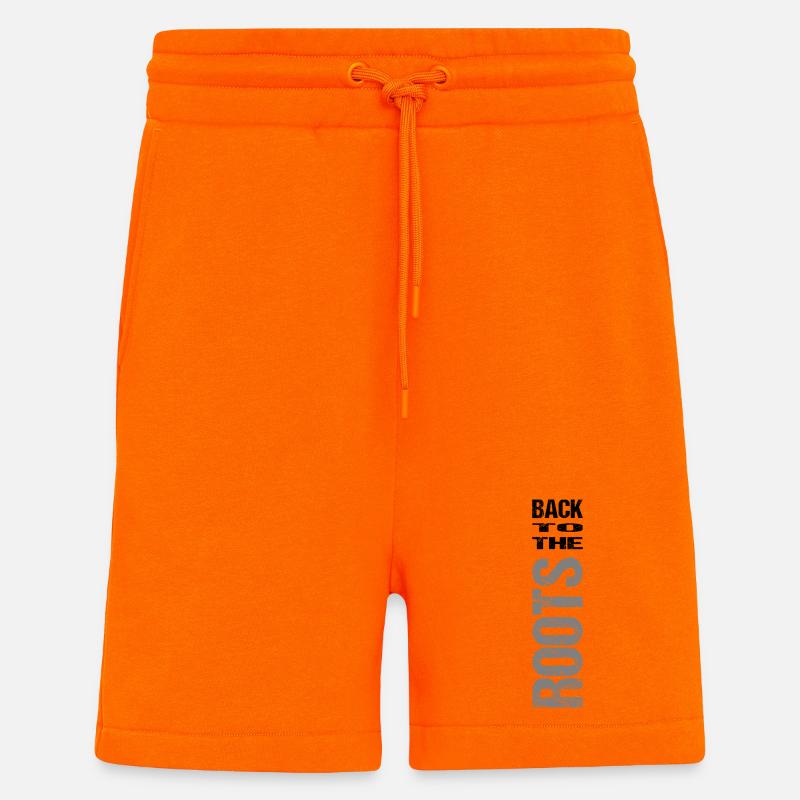 Back to the roots - Shorts - made by SPREAD - SUNSET ORANGE
