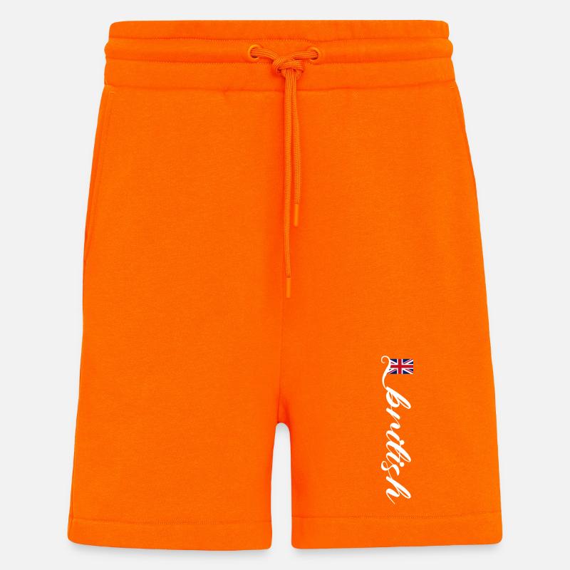 Großbritannien - Shorts - made by SPREAD - SUNSET ORANGE