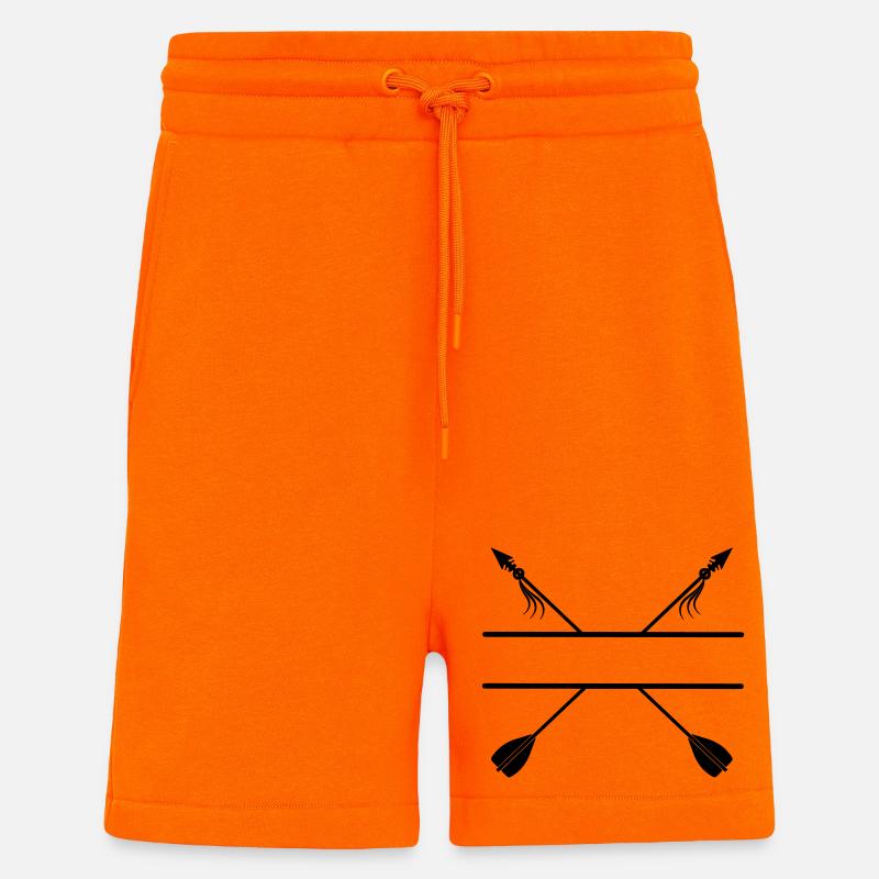 Wikingerpfeile Bogenschießen - Shorts - made by SPREAD - SUNSET ORANGE