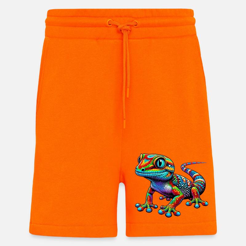 Gecko - Short bio décontracté fabriqué en UE - SUNSET ORANGE