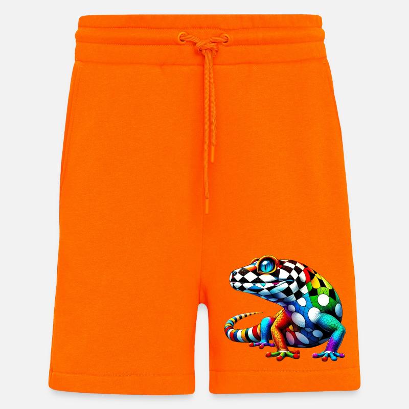 Gecko - Shorts - made by SPREAD - SUNSET ORANGE