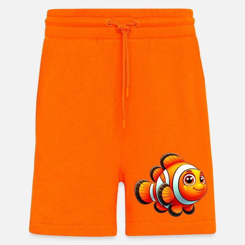 Clownfisch - Shorts - made by SPREAD - SUNSET ORANGE