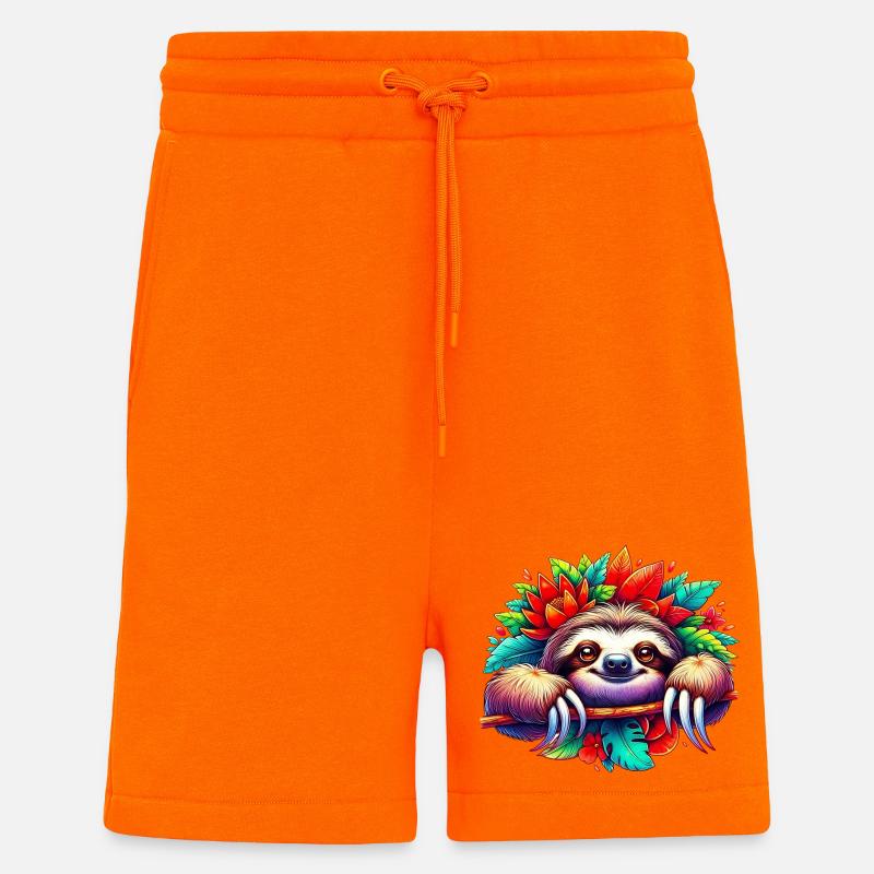 Faultier - Shorts - made by SPREAD - SUNSET ORANGE