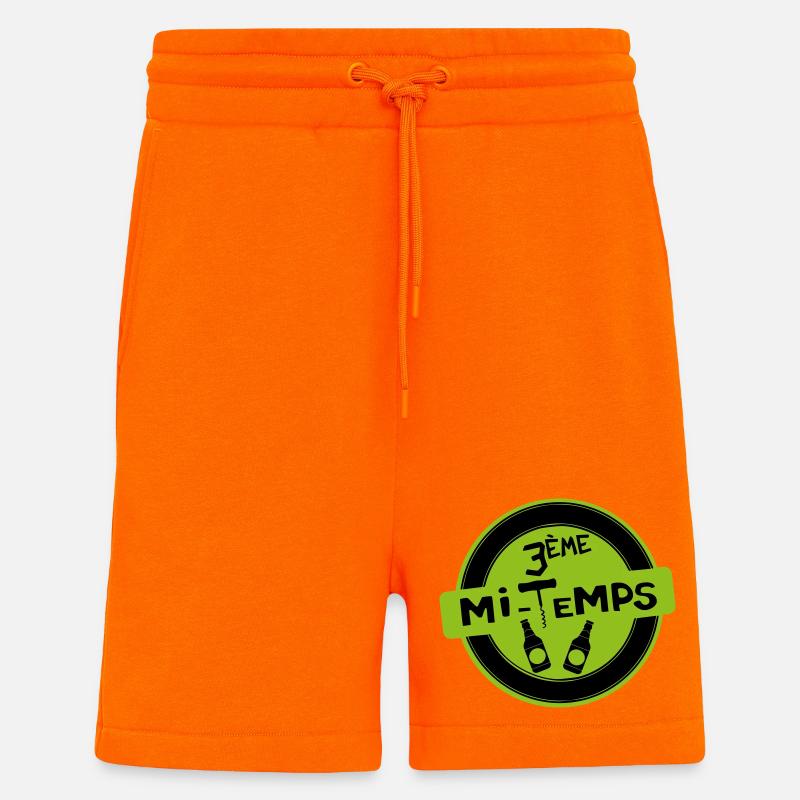 3rd Half - Shorts - made by SPREAD - SUNSET ORANGE