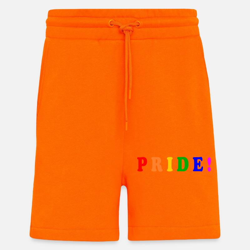 Pride - Shorts - made by SPREAD - SUNSET ORANGE
