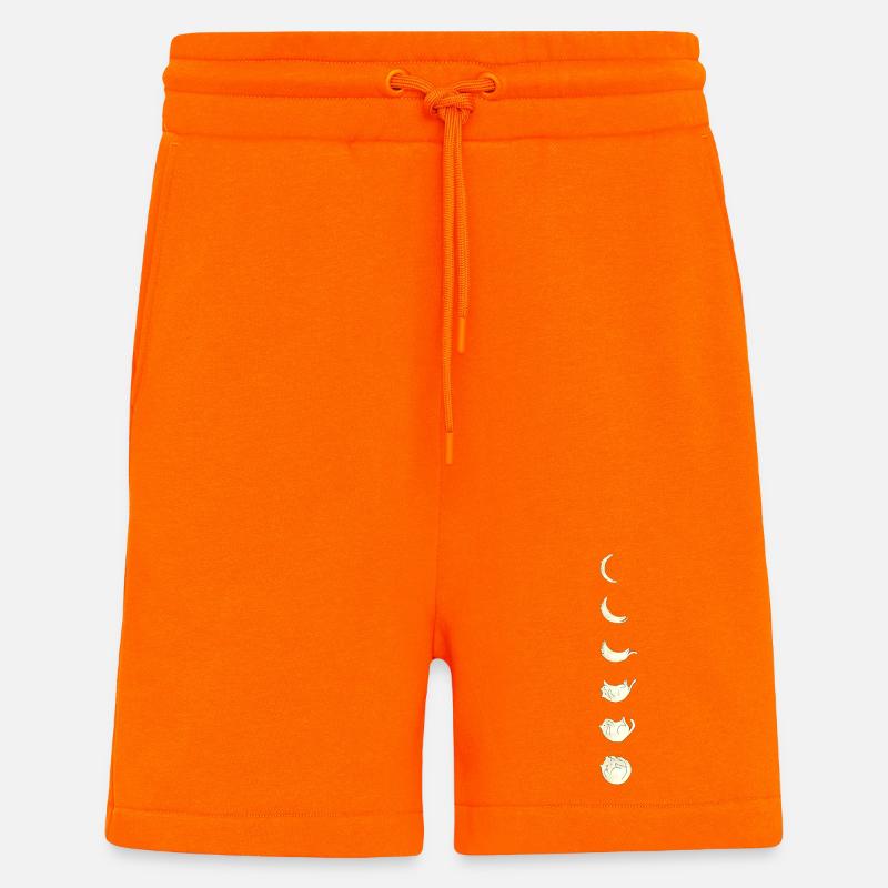 Mondkatze - Shorts - made by SPREAD - SUNSET ORANGE