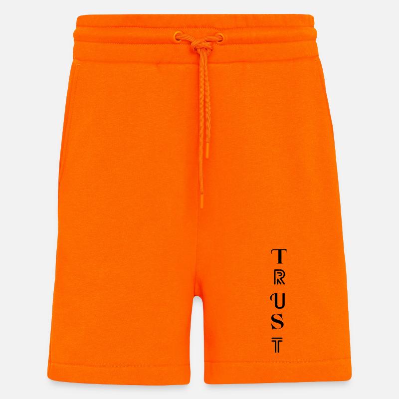 TRUST – Trust your path - Shorts - made by SPREAD - SUNSET ORANGE