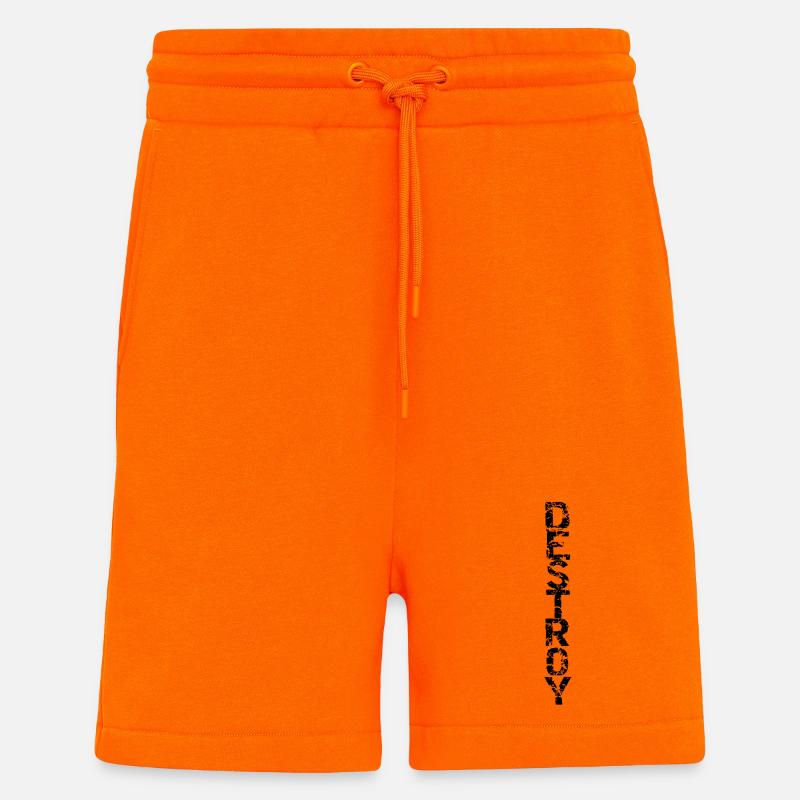 Zerstöre in Schwarz - Shorts - made by SPREAD - SUNSET ORANGE