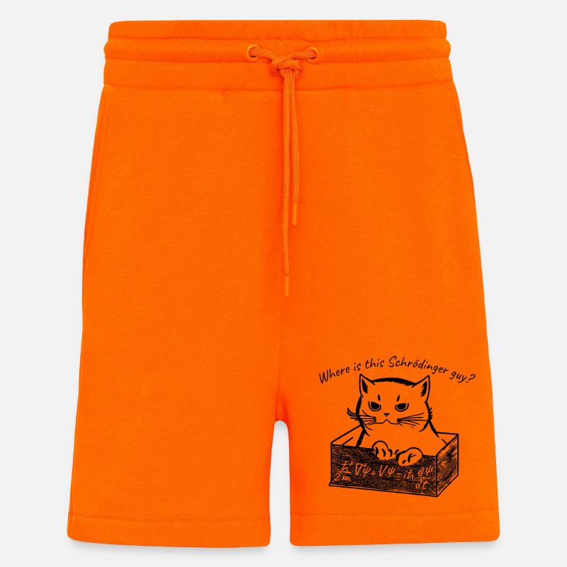 Schödingers Katze - Shorts - made by SPREAD - SUNSET ORANGE