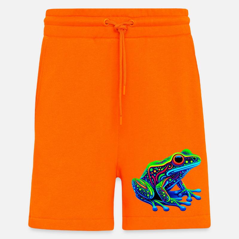 Frosch - Shorts - made by SPREAD - SUNSET ORANGE