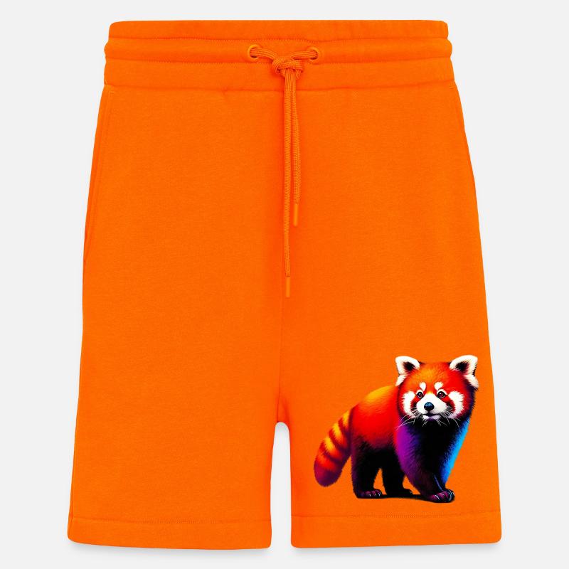 Kleiner Panda - Shorts - made by SPREAD - SUNSET ORANGE