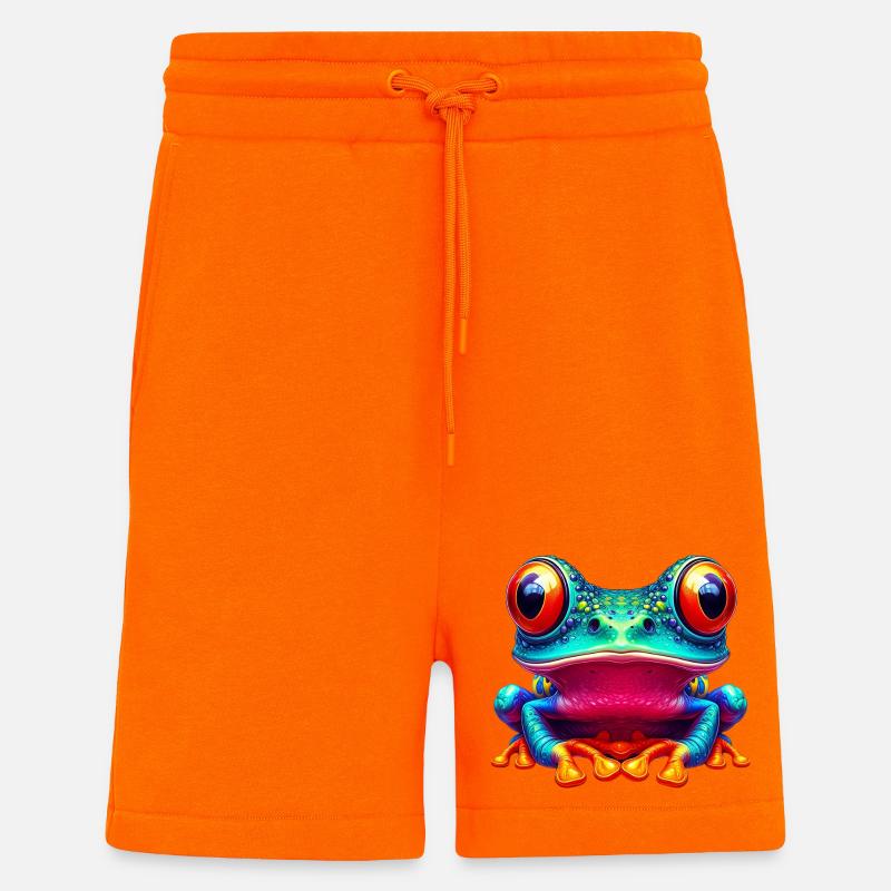 Frosch - Shorts - made by SPREAD - SUNSET ORANGE