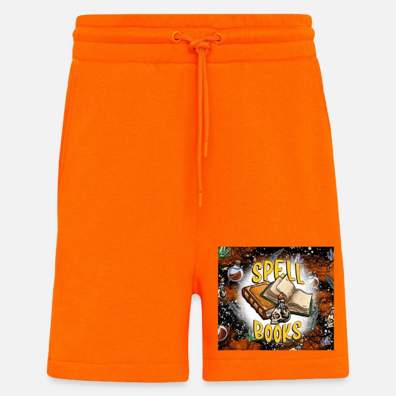 Zauberbücher Hexenzauber - Shorts - made by SPREAD - SUNSET ORANGE