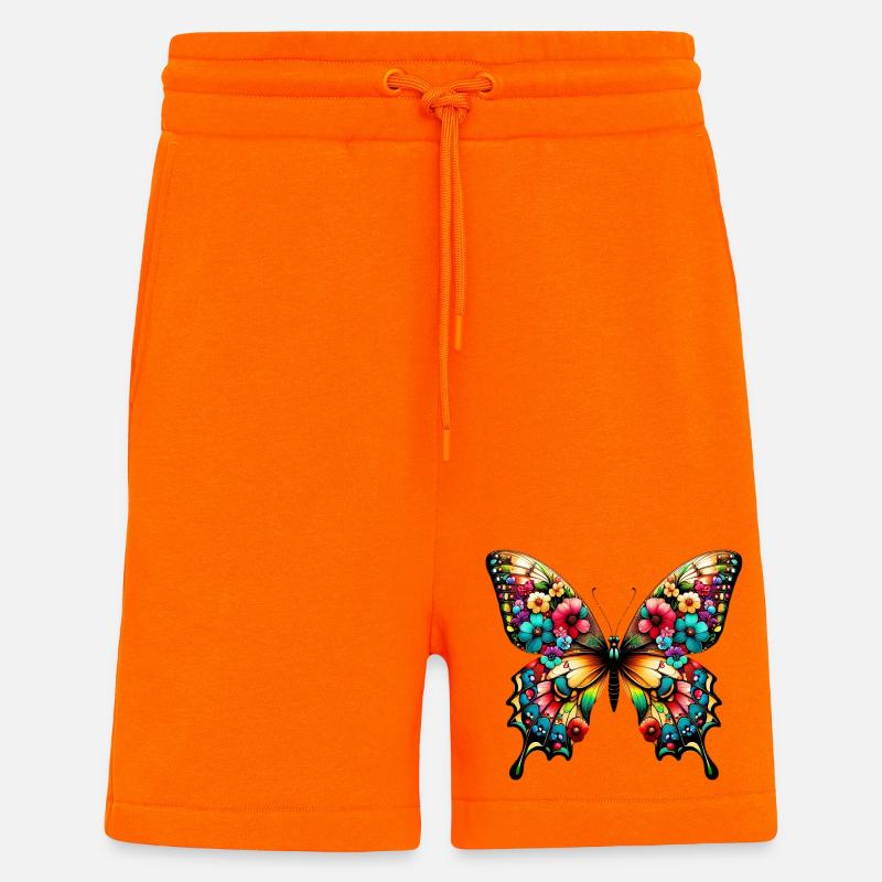 Schmetterling - Shorts - made by SPREAD - SUNSET ORANGE