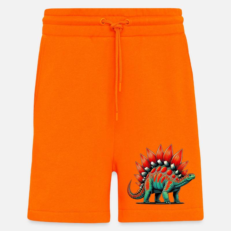 Dinosaur - Shorts - made by SPREAD - SUNSET ORANGE