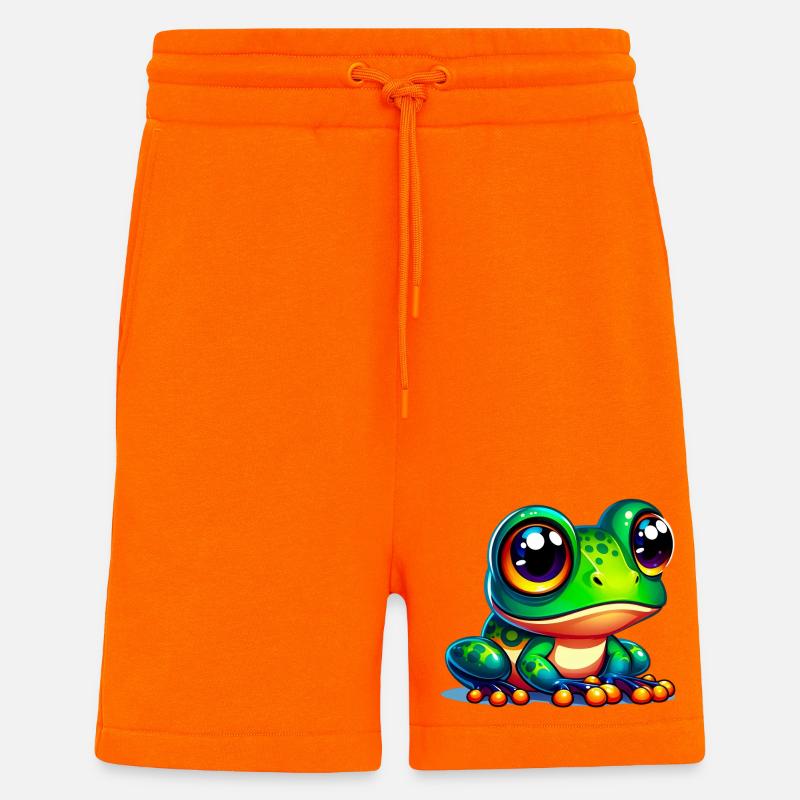 Frosch - Shorts - made by SPREAD - SUNSET ORANGE