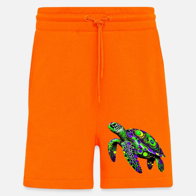 Schildkröte - Shorts - made by SPREAD - SUNSET ORANGE