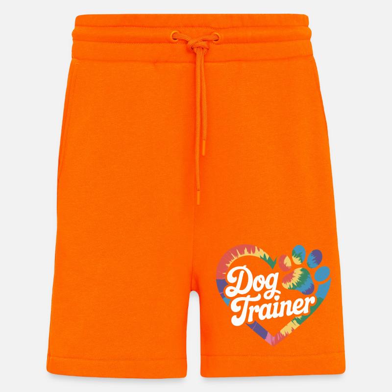 Hundetrainer Hundetraining - Shorts - made by SPREAD - SUNSET ORANGE