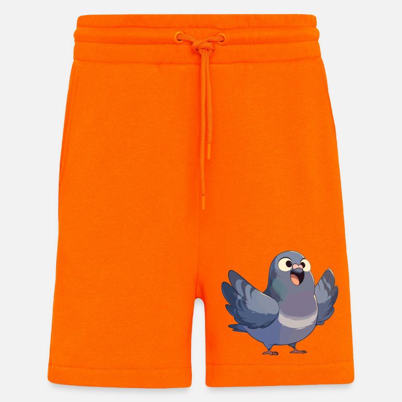 Tauben Taube - Shorts - made by SPREAD - SUNSET ORANGE