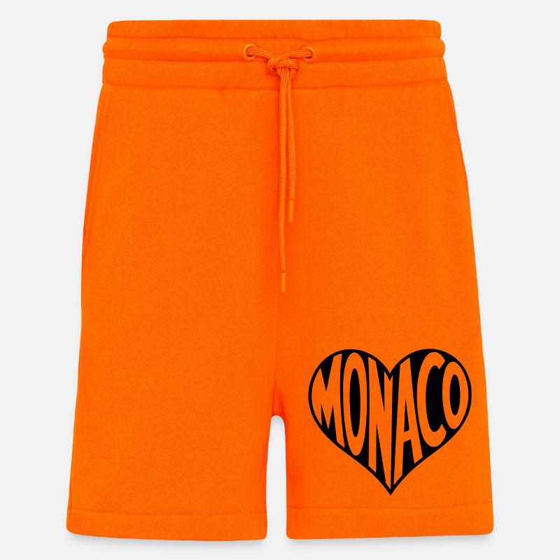 Monaco im Herzen - Shorts - made by SPREAD - SUNSET ORANGE