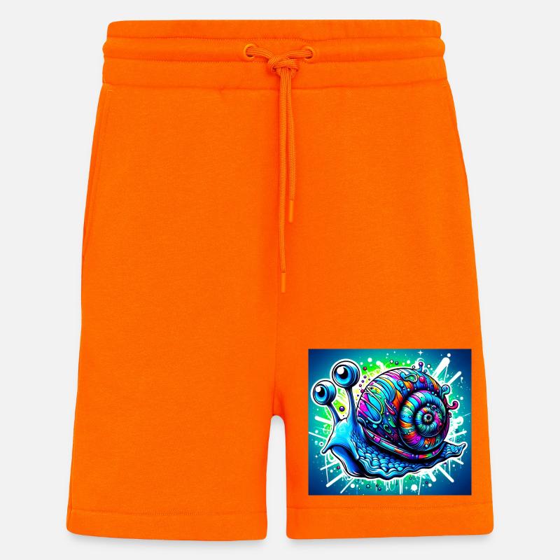 Schnecke - Shorts - made by SPREAD - SUNSET ORANGE
