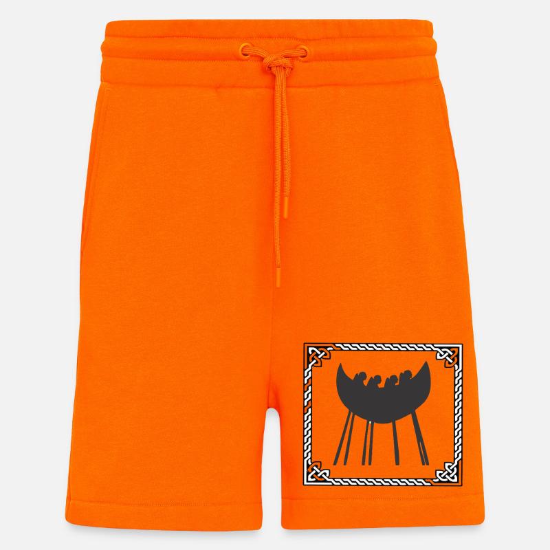Caherciveen-Boot - Shorts - made by SPREAD - SUNSET ORANGE