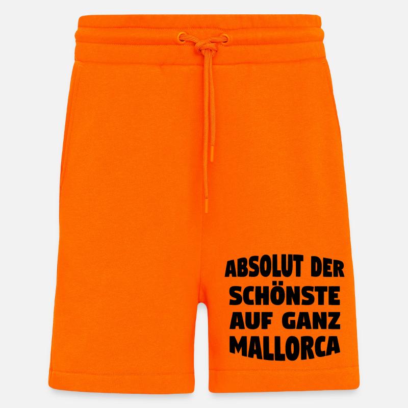 Der schönste auf Mallorca - Shorts - made by SPREAD - SUNSET ORANGE