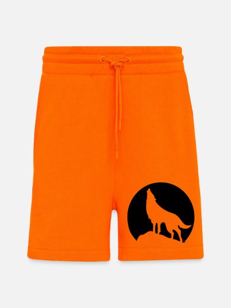 Wolf - Mond - Shorts - made by SPREAD - SUNSET ORANGE