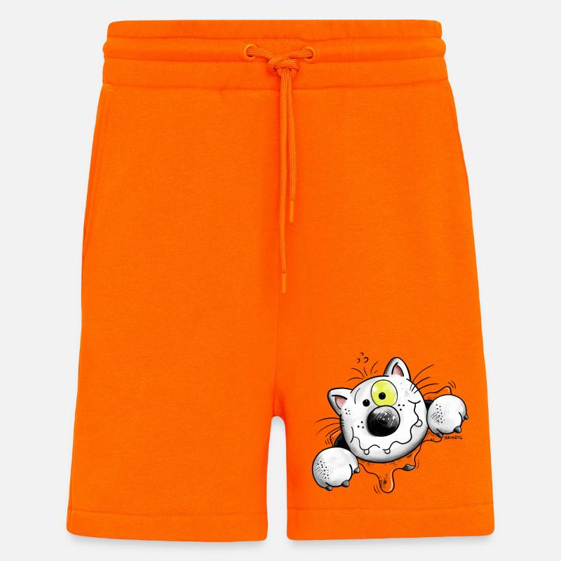 Starke Katze - Shorts - made by SPREAD - SUNSET ORANGE