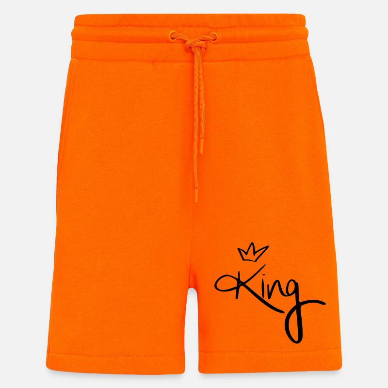 King. - Shorts - made by SPREAD - SUNSET ORANGE