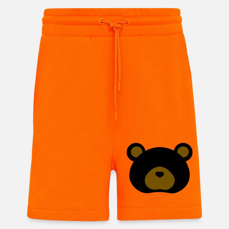 Baribal - Short bio décontracté fabriqué en UE - SUNSET ORANGE